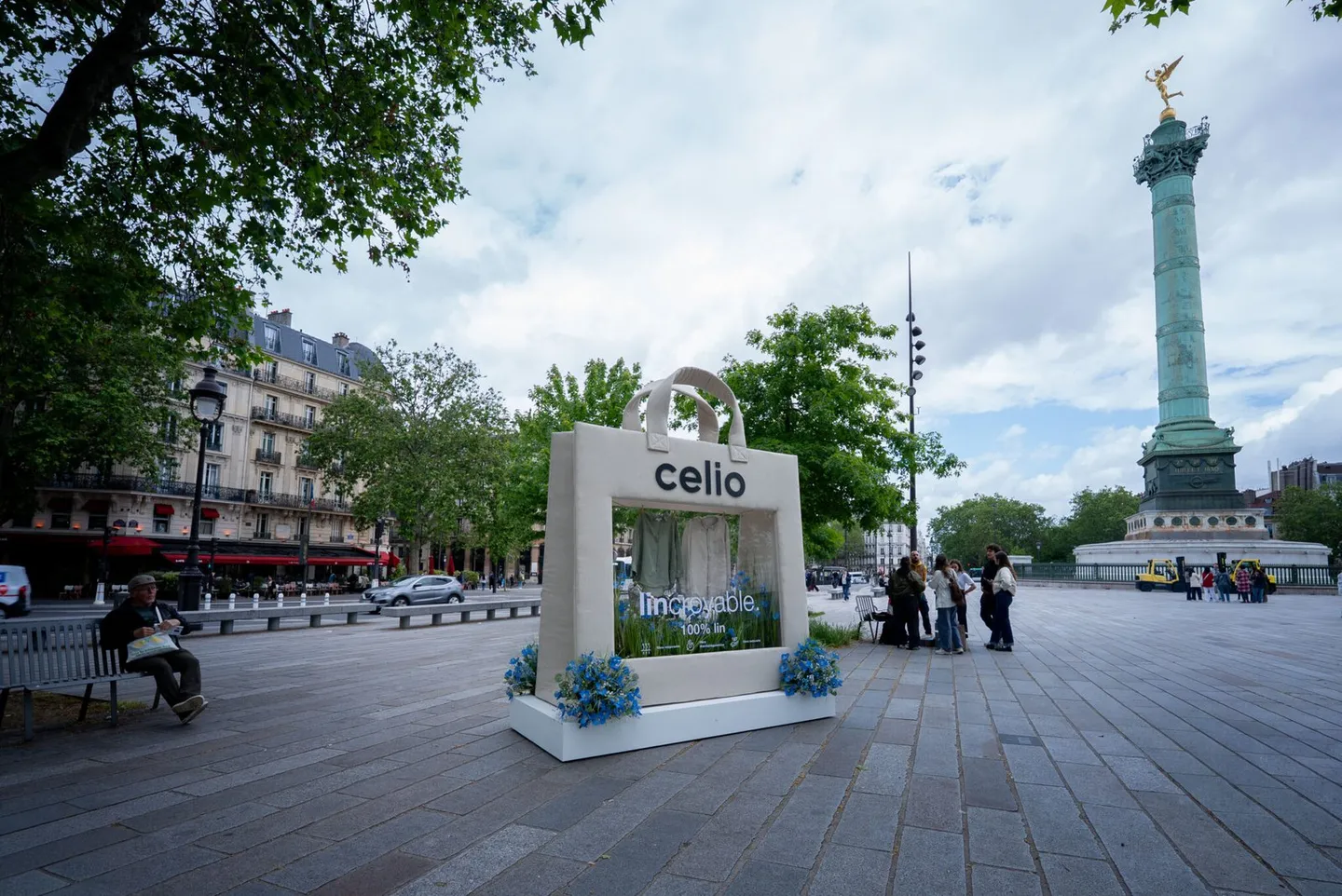réalisation scénographique pour Célio