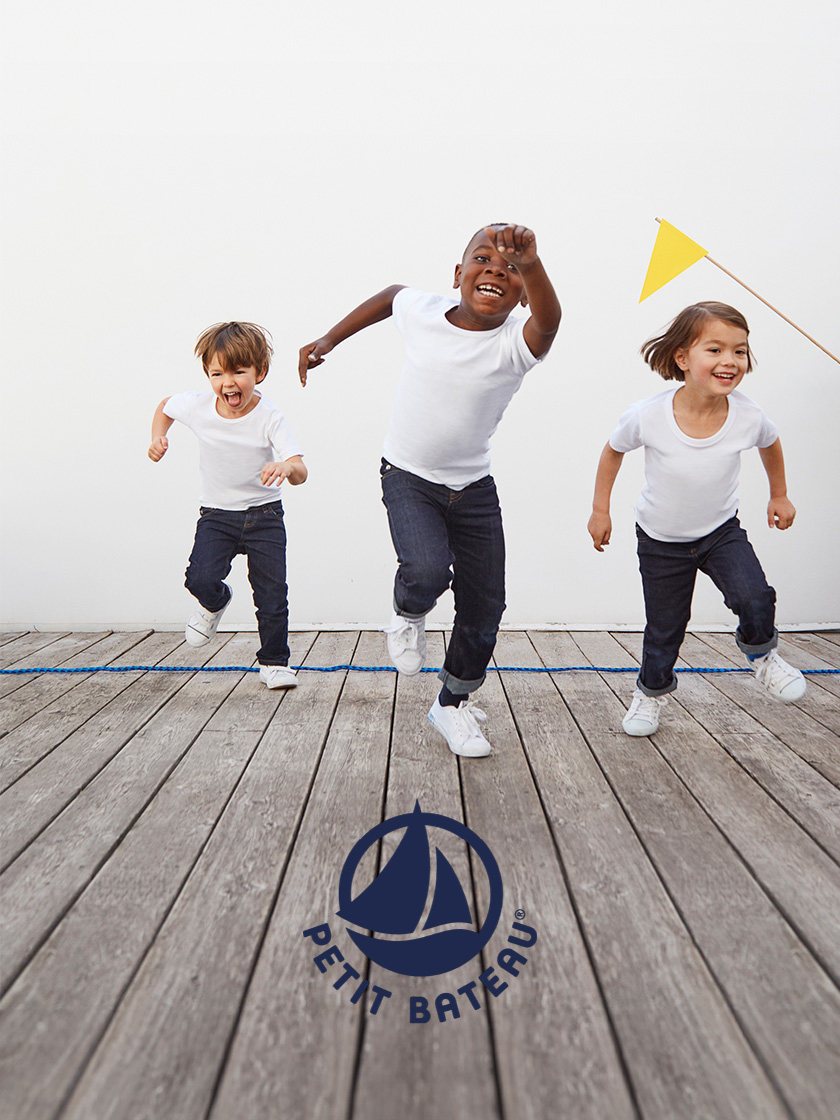 Petit bateau publicité tournage agence audiovisuelle