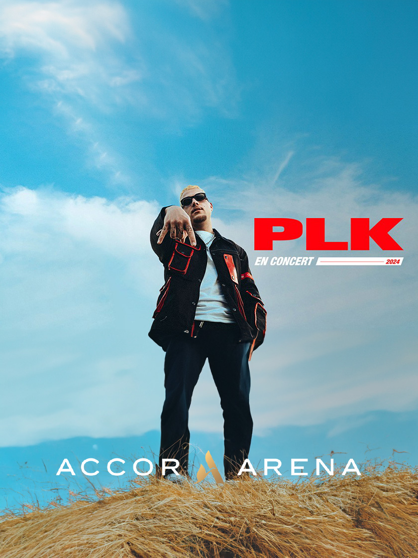 concert rap PLK affiche