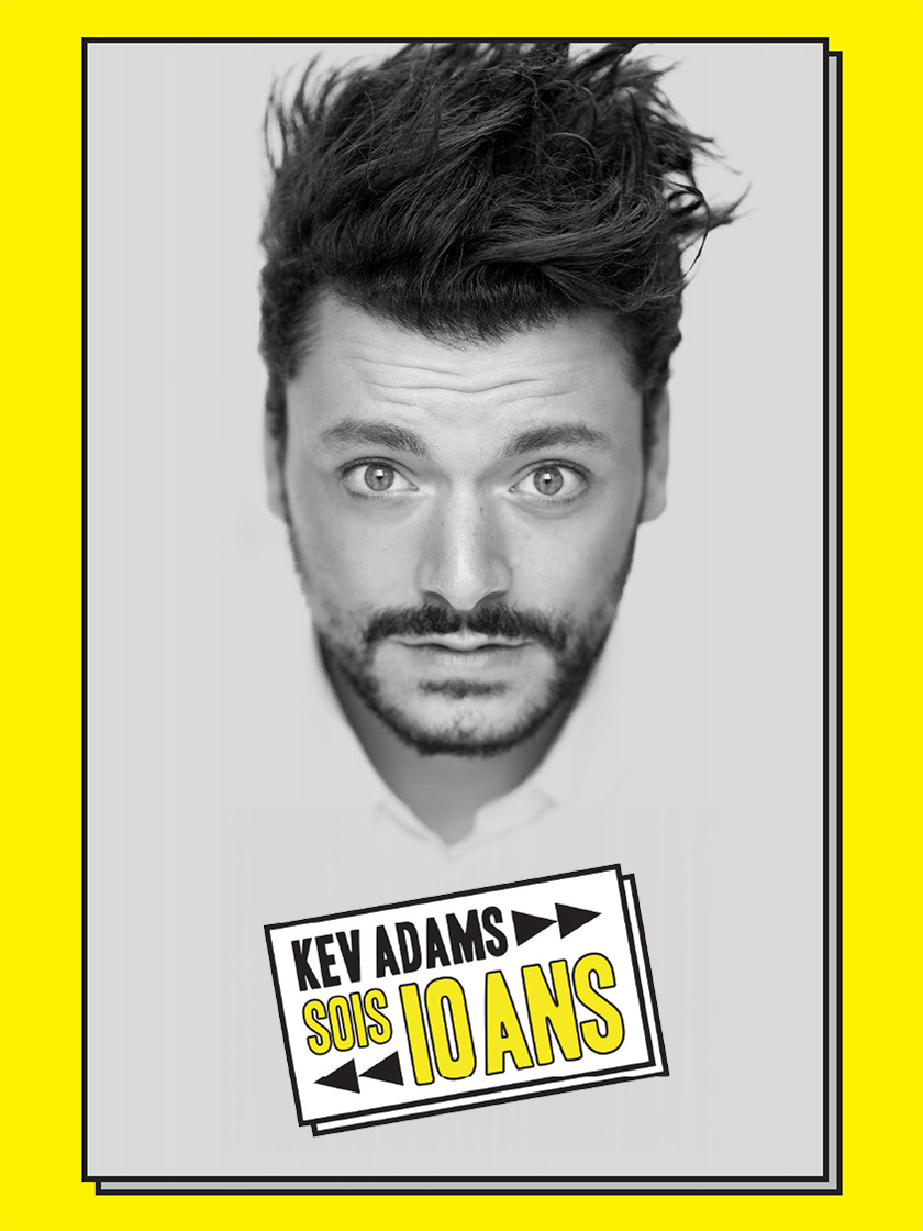 kev adams sois 10 ans scnéographie