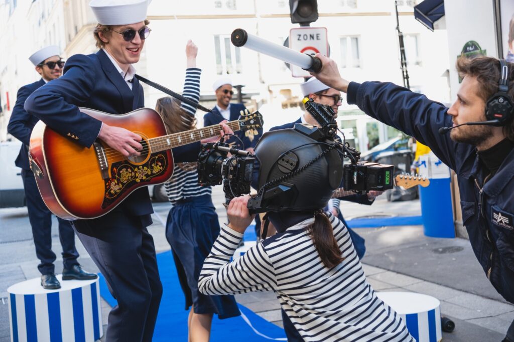 agence vidéo paris fantasmagorie lors d'un événement pour petit bateau